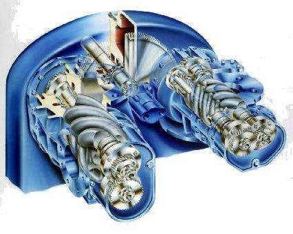 無油螺桿兩級壓縮模塊 無油螺桿兩級壓縮模塊